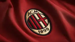 AC Milan Golden Embroidered Crest