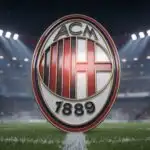 AC Milan Red and Black Fire