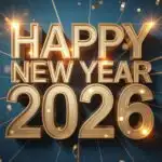 Aesthetic New Year 2026 Gold