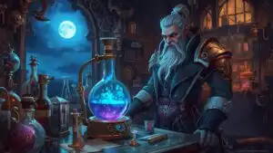 Alchemist Laboratory Flask Potion