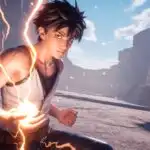 Anime Boy Casting Powerful Lightning Magic