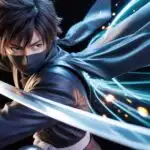 Anime Boy With Mask And Blade