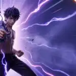 Anime Boy With Shadow Magic