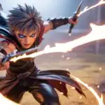 Anime Boy With Twin Blades