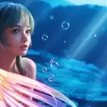 Anime Mermaid Girl Underwater