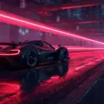 Apollo IE Hypercar Rear View In Naked Carbon
