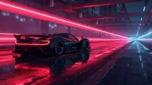 Apollo IE Hypercar Rear View In Naked Carbon