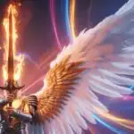 Archangel Sword Fire Feather