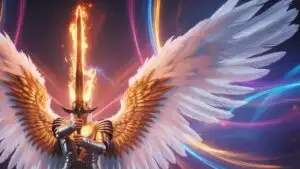 Archangel Sword Fire Feather