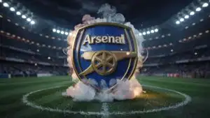Arsenal FC Golden Cannon 3D