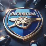 Arsenal FC Golden Cannon Badge