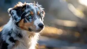 Australian Shepherd Puppy Blue Eyes