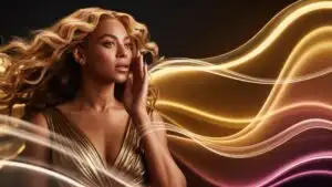 Beyoncé Whispering to Wind
