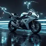 BMW S1000RR White Lightning Style