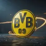 Borussia Dortmund BVB Crest 3D