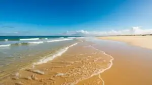 Calm Waves at Golden Beach