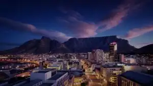 Cape Town City and Table Mountain
