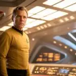 Captain Kirk in Golden Bridge Command Light