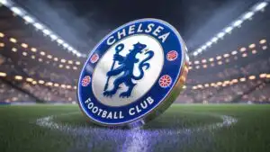 Chelsea FC Blue Lion Neon Glow