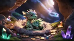 Dragon Hatchling Cave Cozy Nest