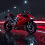 Ducati Panigale V4 Red Track Moment
