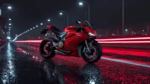 Ducati Panigale V4 Red Track Moment