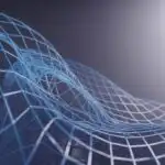 Dynamic 3D Mesh Wireframe in Motion