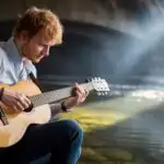Ed Sheeran Playing Guitar by River