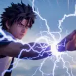 Electric Sorcerer Anime Boy Channeling Storm