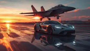 F-22 Raptor vs McLaren 720S