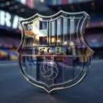 FC Barcelona Vibrant Neon Crest