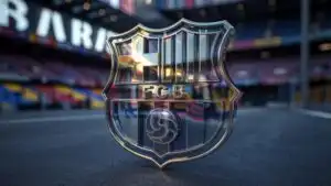 FC Barcelona Vibrant Neon Crest