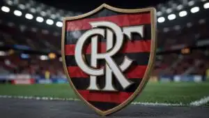 Flamengo Red & Black Shield