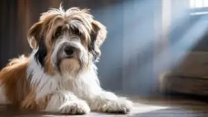 Fluffy Tibetan Terrier Shaggy Fur