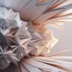 Geometric Origami Layers Forming Sharp Symmetry
