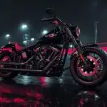 Harley Davidson Cruiser Black Chrome