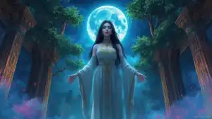 High Priestess Temple Oracle Vision