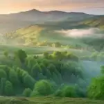 Highland Misty Morning