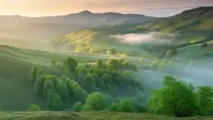 Highland Misty Morning