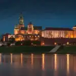 Krakow Wawel Castle Vistula River