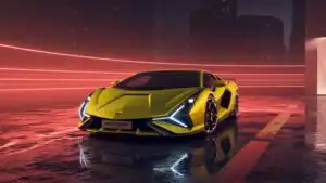 Lamborghini Sian FKP 37 Electric Yellow