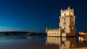Lisbon Belém Tower Tagus River