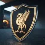 Liverpool FC Golden Liver Bird Crest