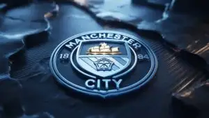 Manchester City Sky Blue Crest Shine