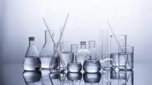 Minimalist Lab Glassware Chemistry Art