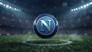 Napoli Blue Water Splash Logo