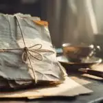 Old Letters Tied With String