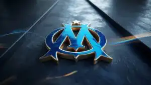 Olympique de Marseille Blue Star Emblem