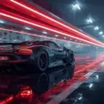 Porsche 918 Spyder Weissach Rear With Top Exhausts