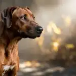 Rhodesian Ridgeback Sleek Brown Coat